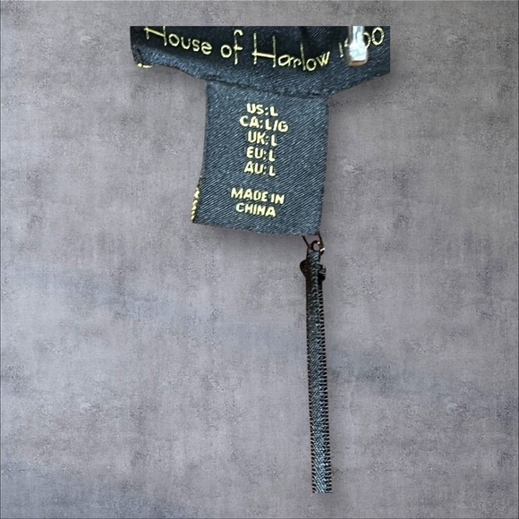 House of Harlow 1960 Fringe Crochet Knit Set | Size Large | NWT - Picture 5 of 8